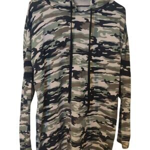 Unisex Army Patterned Hoodie